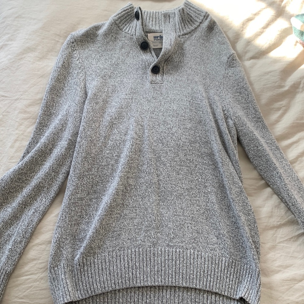 Urban Pipeline Quarter-zip Sweater - Medium